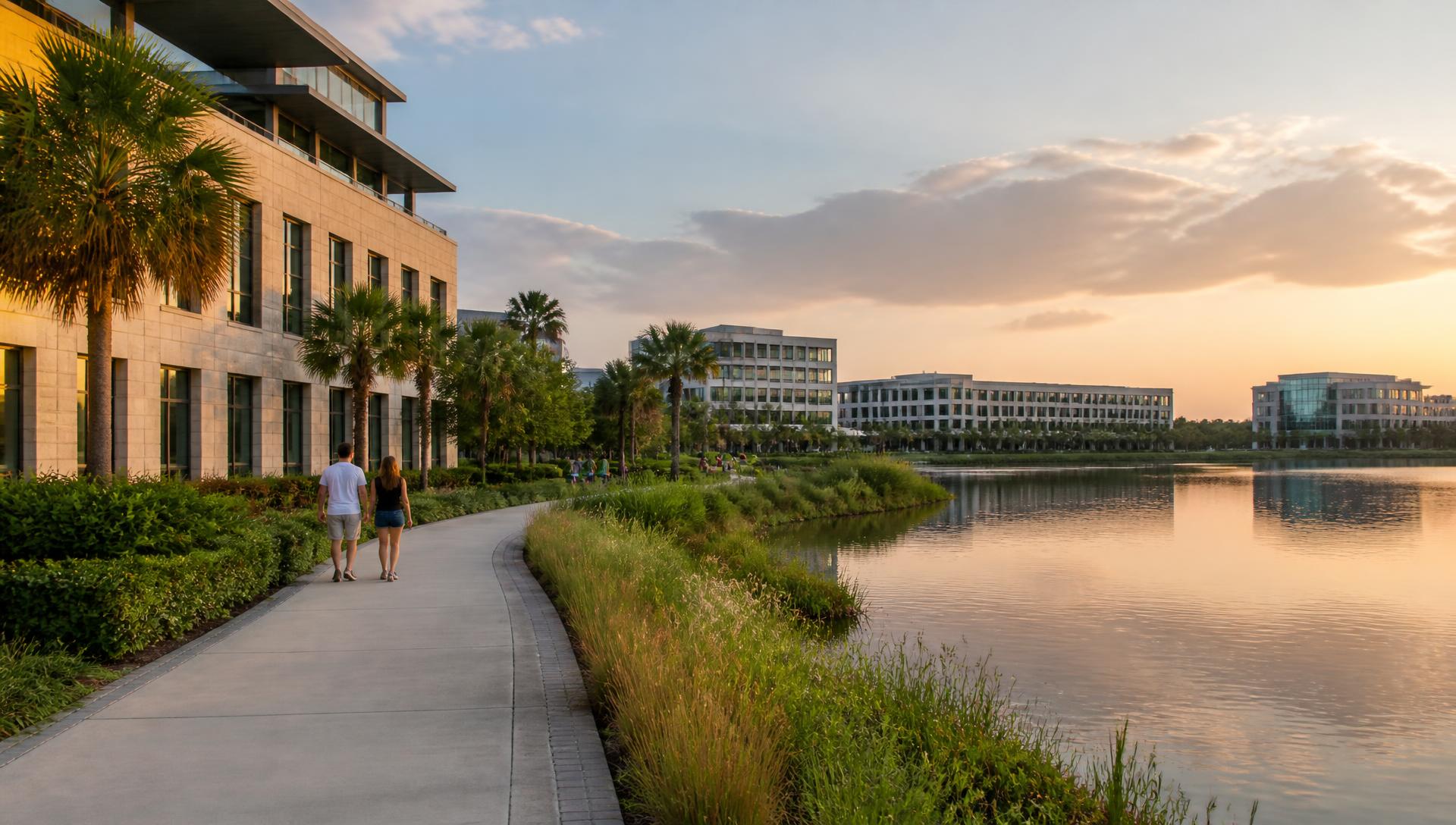 Lake Nona, Orlando — where Dani lives and works.